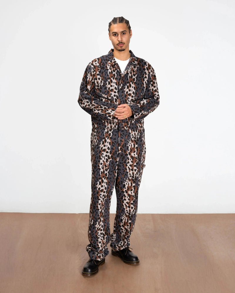 Patta City Leopard Boiler Suit (Multi) - Patta