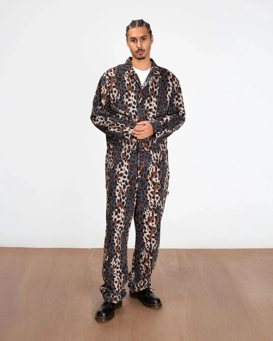 Patta City Leopard Boiler Suit (Multi) - Patta