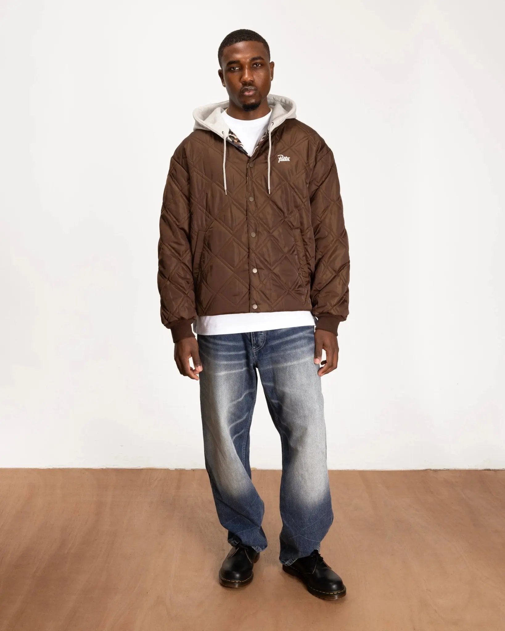 Patta City Leopard Reversible Bomber Jacket (Multi) - Patta