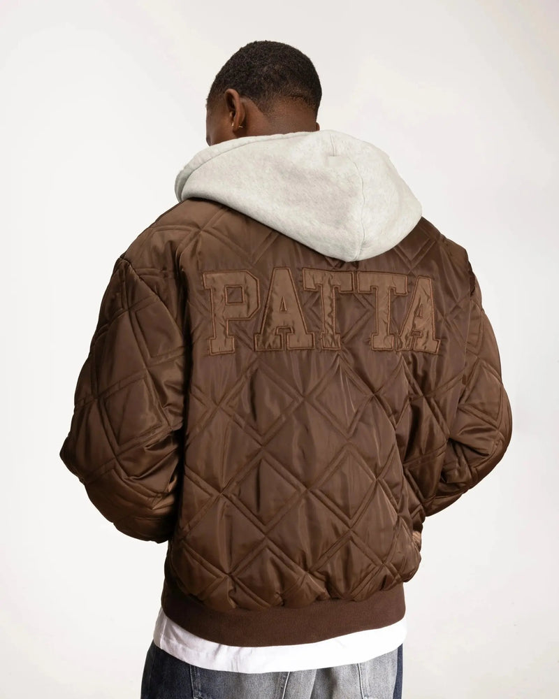 Patta City Leopard Reversible Bomber Jacket (Multi) - Patta
