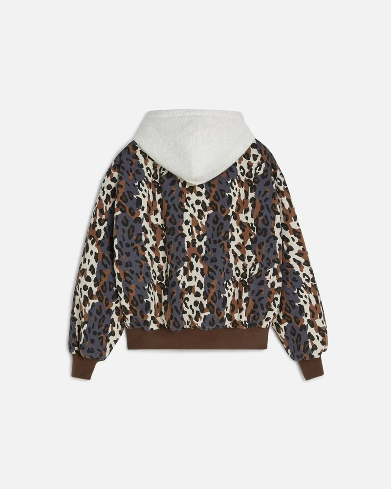 Patta City Leopard Reversible Bomber Jacket (Multi) - Patta