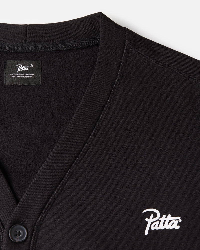 Patta Classic Cardigan (Black) - Patta