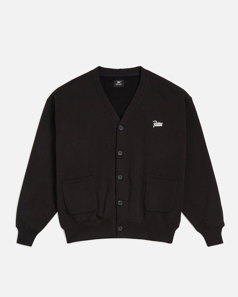 Patta Classic Cardigan (Black) - Patta