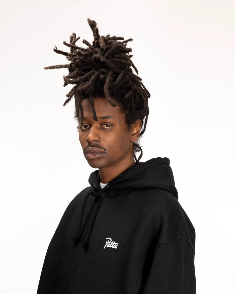 Patta Classic Hooded Sweater (Black) - Patta