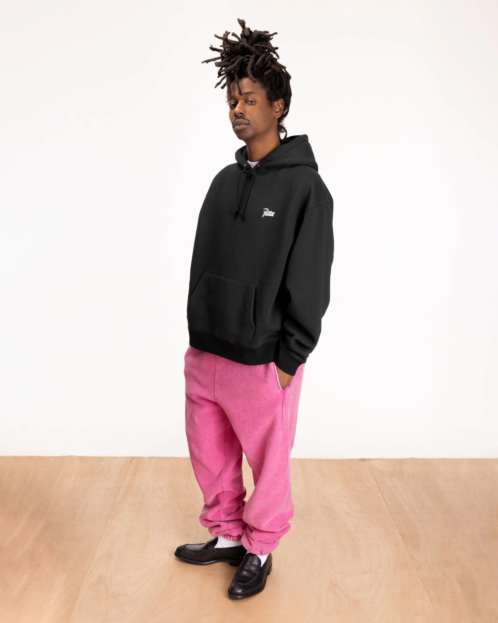 Patta Classic Hooded Sweater (Black) - Patta