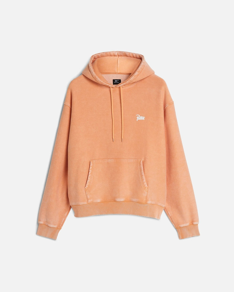 Patta Classic Washed Hooded Sweater (Melon) - Patta