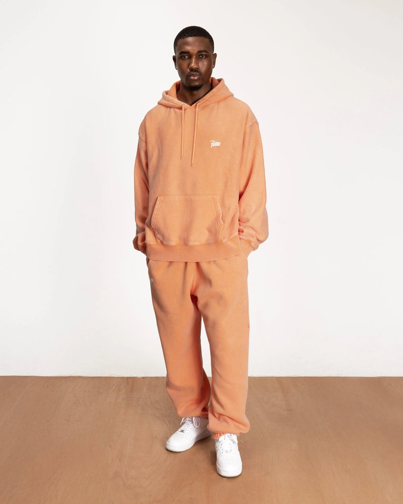 Patta Classic Washed Hooded Sweater (Melon) - Patta