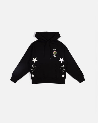 Patta Cycling Team x Rapha Hooded Sweater (Black) - Patta