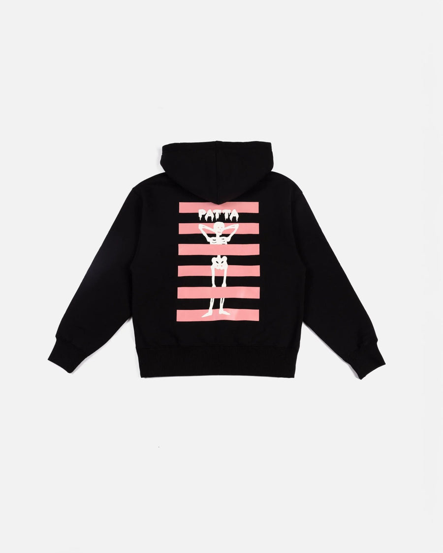 Patta Cycling Team x Rapha Hooded Sweater (Black) - Patta