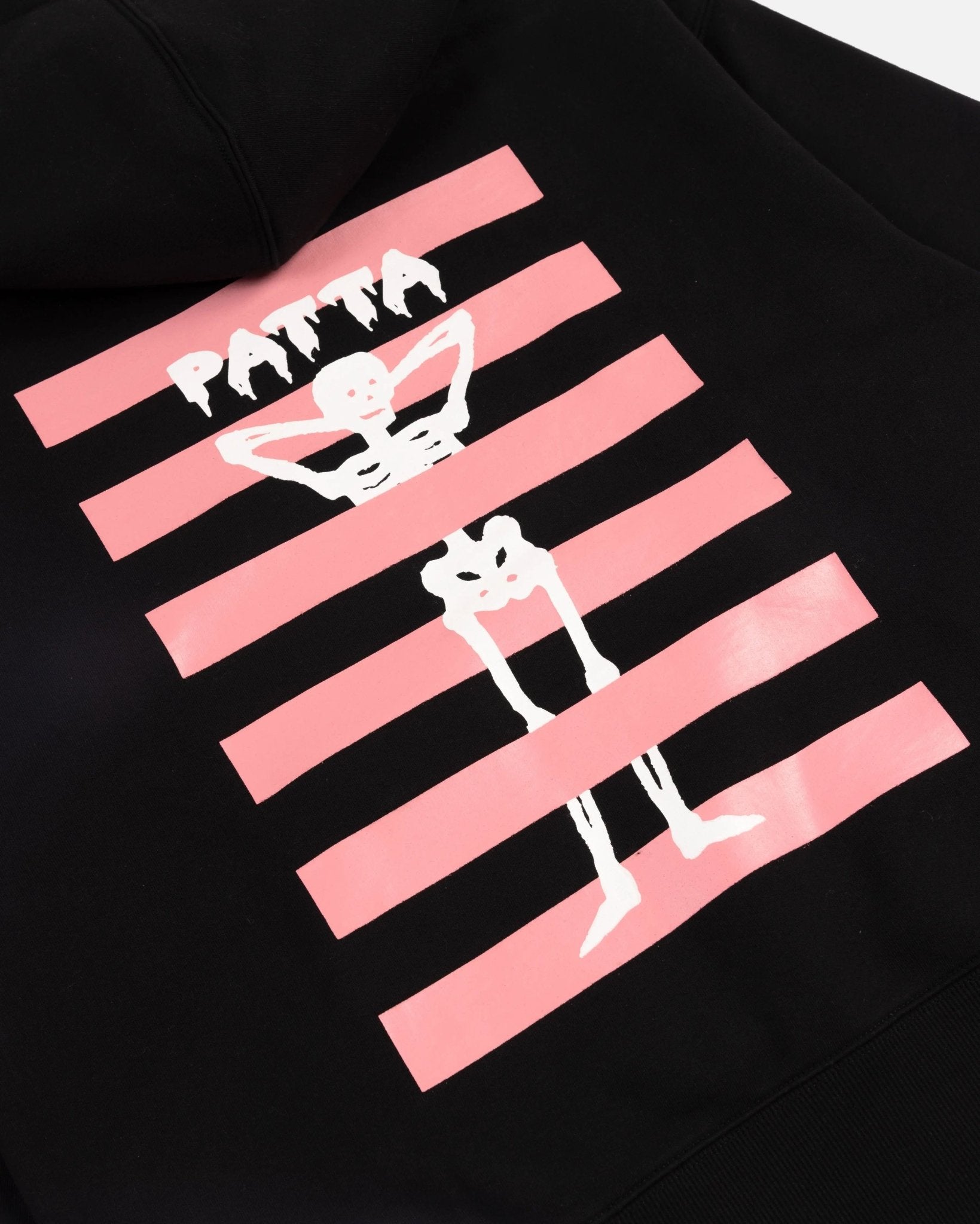 Patta Cycling Team x Rapha Hooded Sweater (Black) - Patta