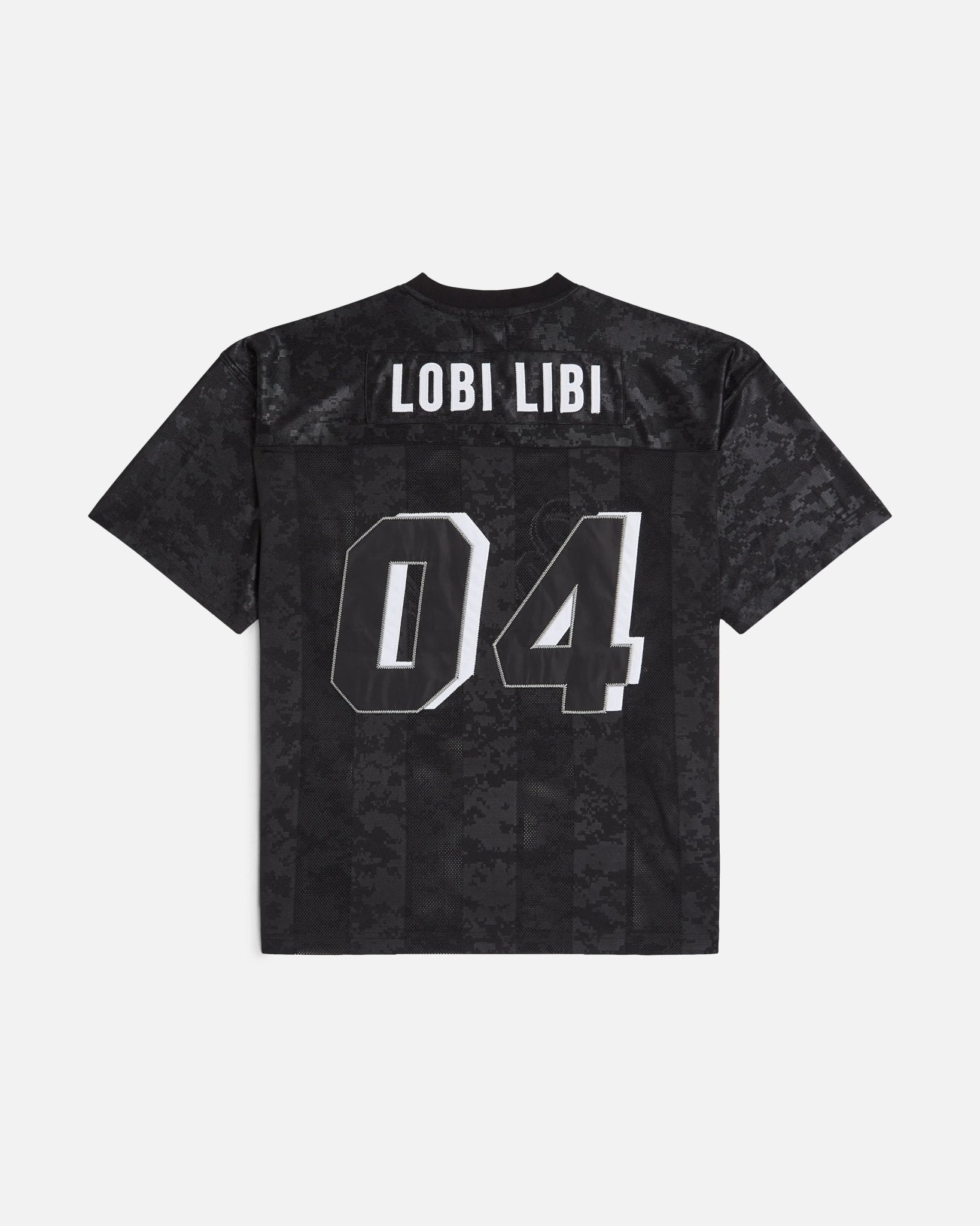 Patta Digi Lobi Mesh Football Jersey (Black) - Patta