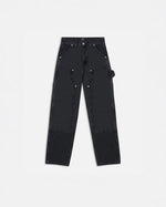 Patta Double Knee Denim Pants (Black Denim) - Patta