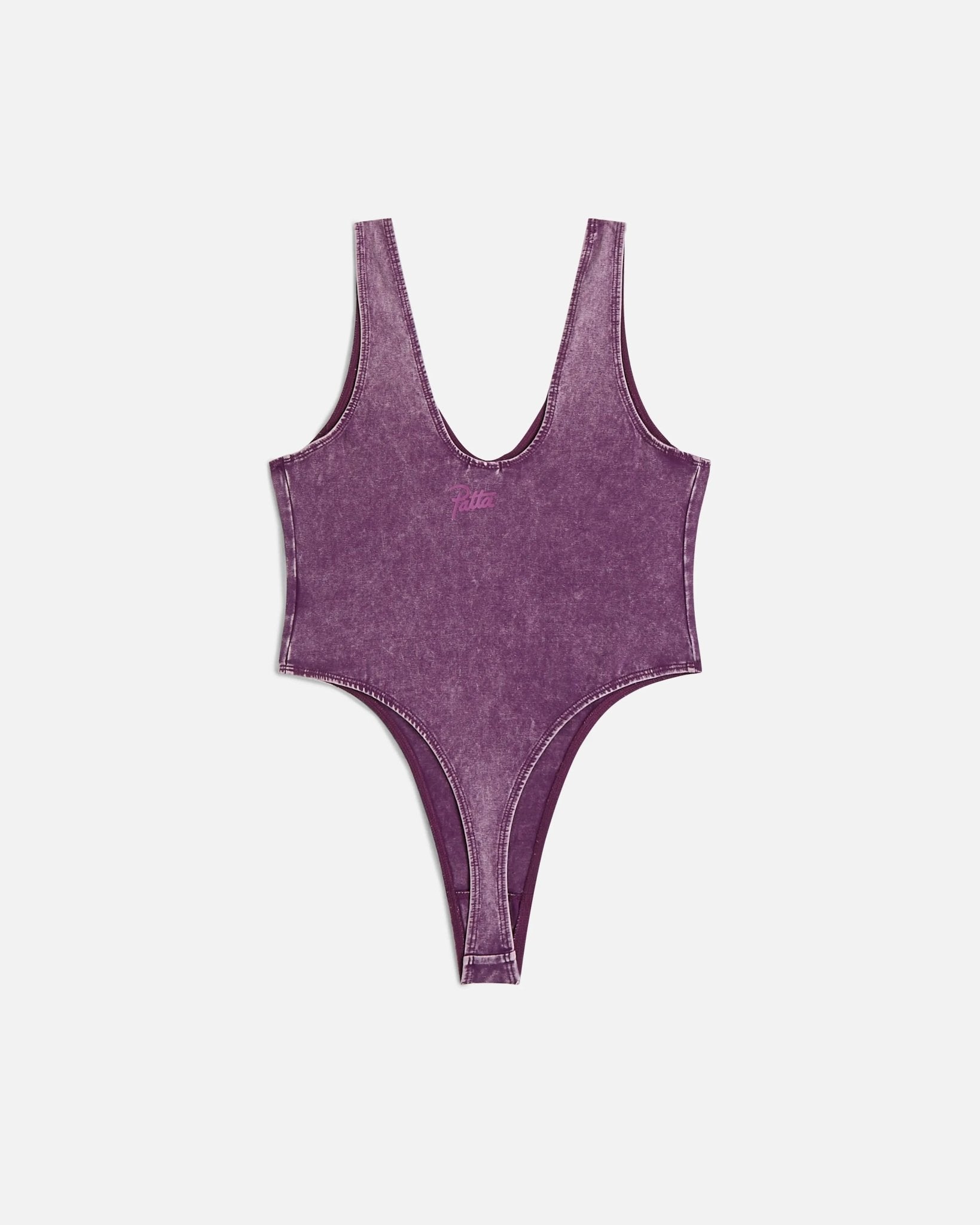 Patta Femme Acid Wash Bodysuit (Dark Purple) - Patta