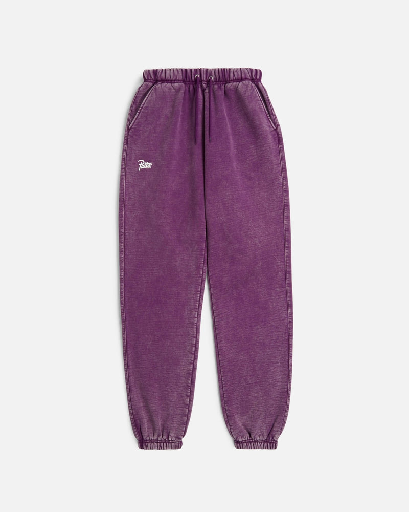Patta Femme Acid Wash Jogging Pants (Dark Purple ) - Patta