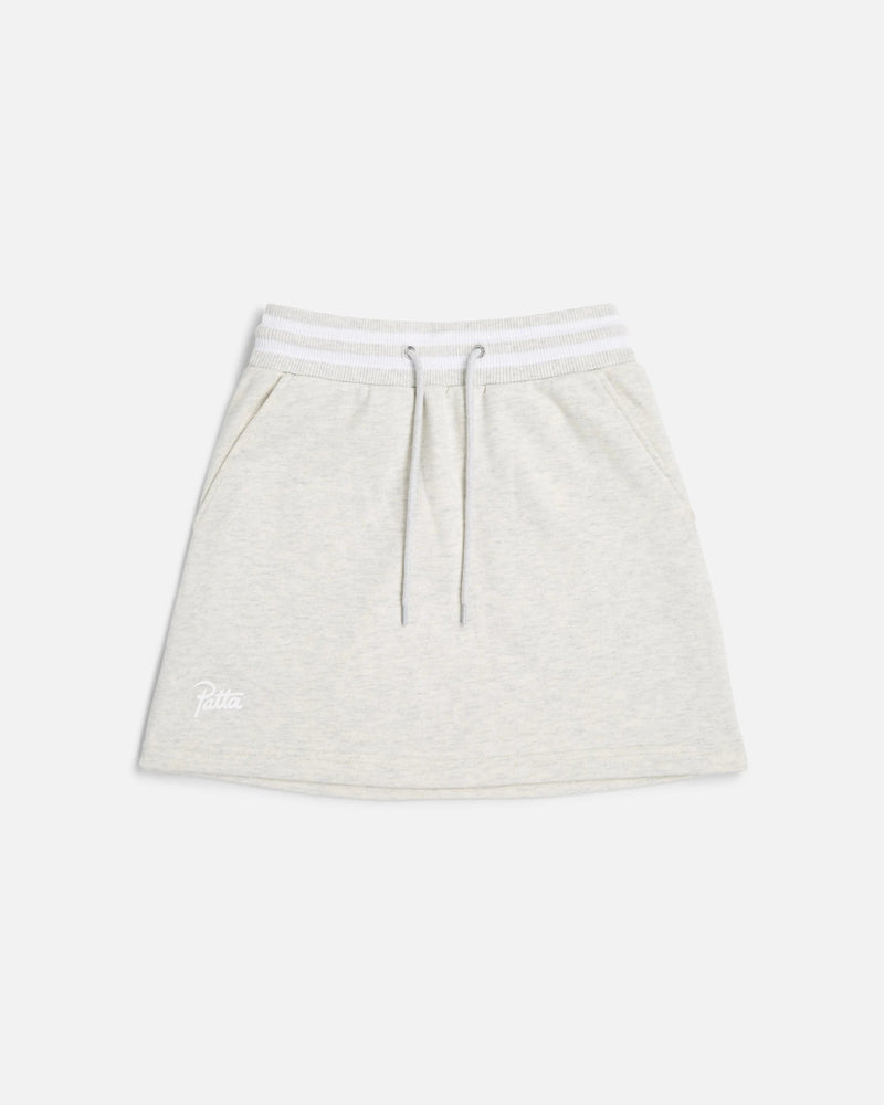 Patta Femme Lounge Skirt (Light Melange Grey) - Patta