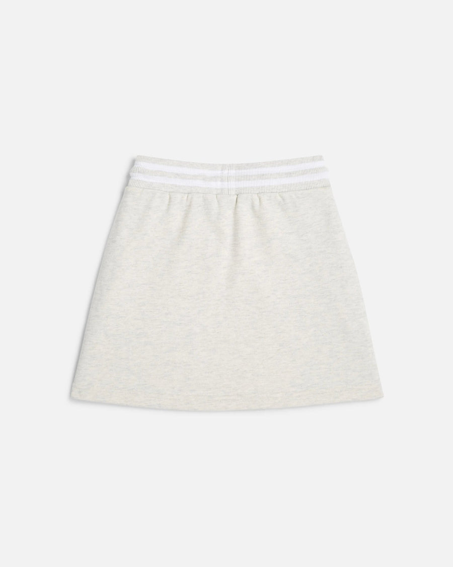 Patta Femme Lounge Skirt (Light Melange Grey) - Patta