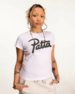 Patta Femme Soft Logo T-Shirt (White) - Patta