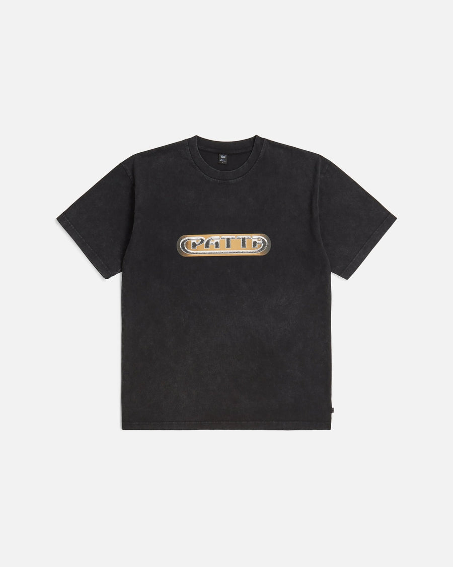 Patta Gilded Acid Washed T-Shirt (Black) - Patta