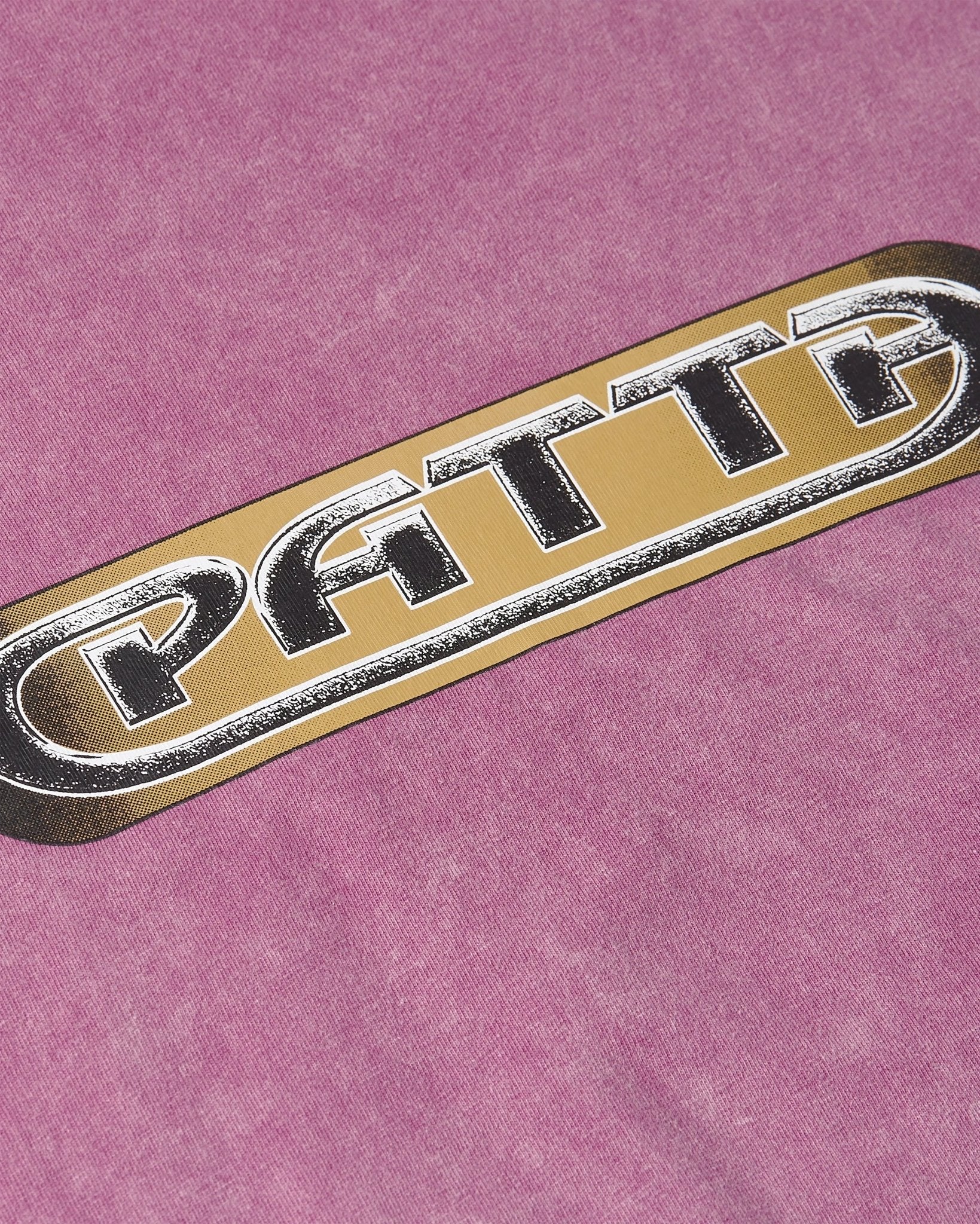 Patta Gilded Acid Washed T-Shirt (Boysenberry) - Patta