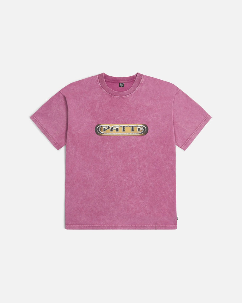 Patta Gilded Acid Washed T-Shirt (Boysenberry) - Patta