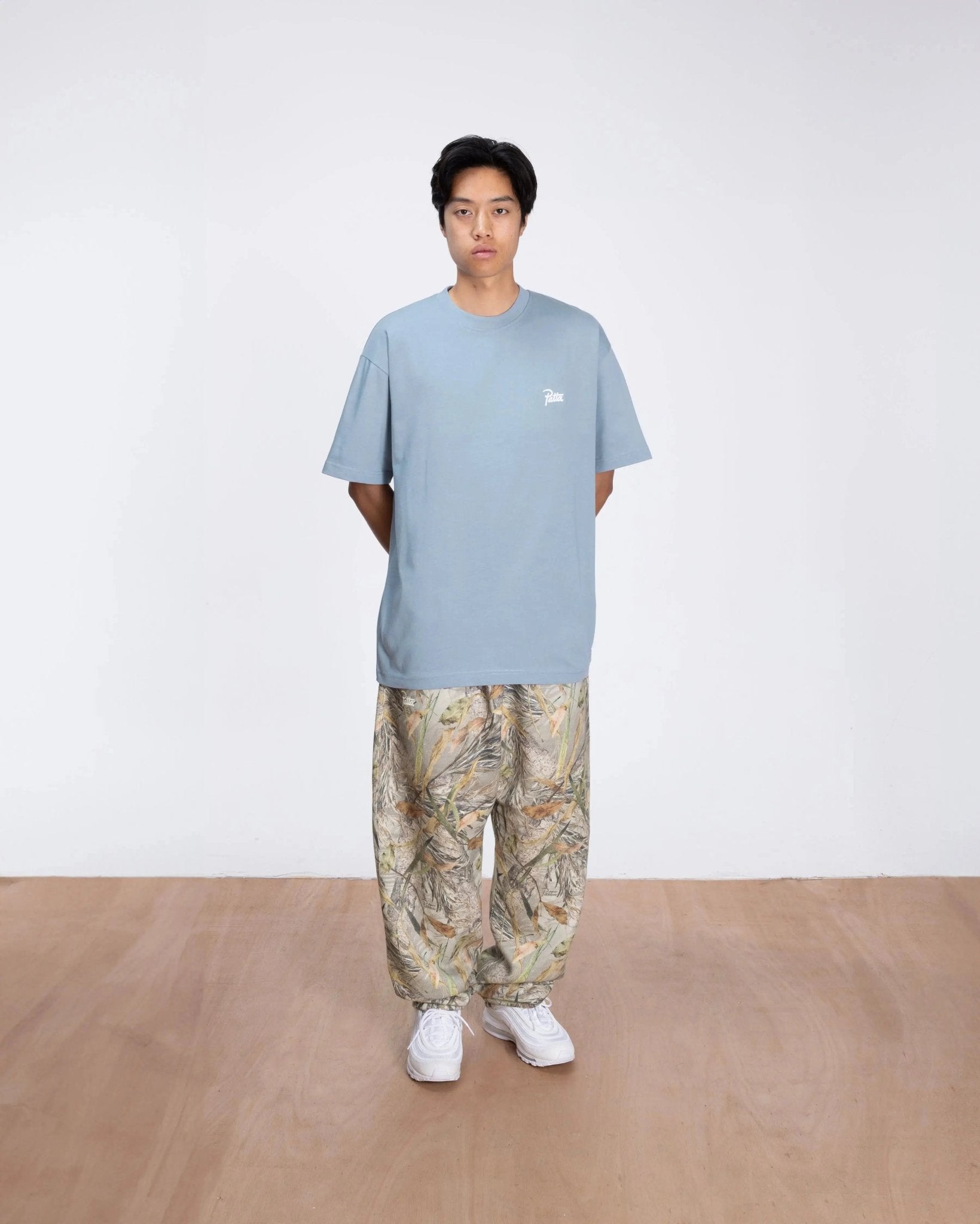 Patta Homerun T-Shirt (Dusty Blue) - Patta