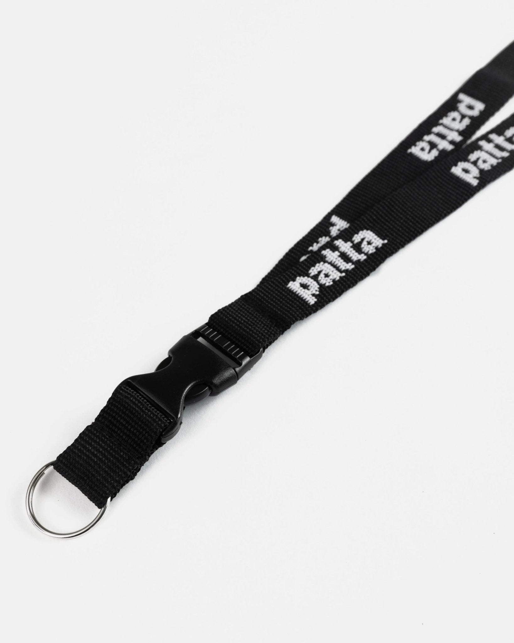 Patta Jacquard Lanyard (Black) - Patta