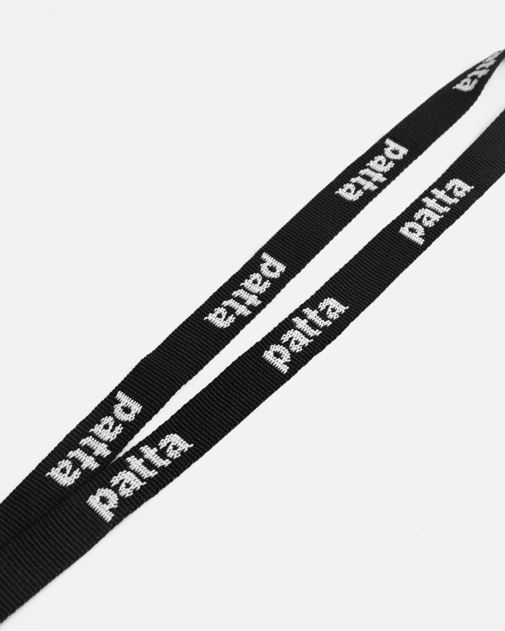 Patta Jacquard Lanyard (Black) - Patta