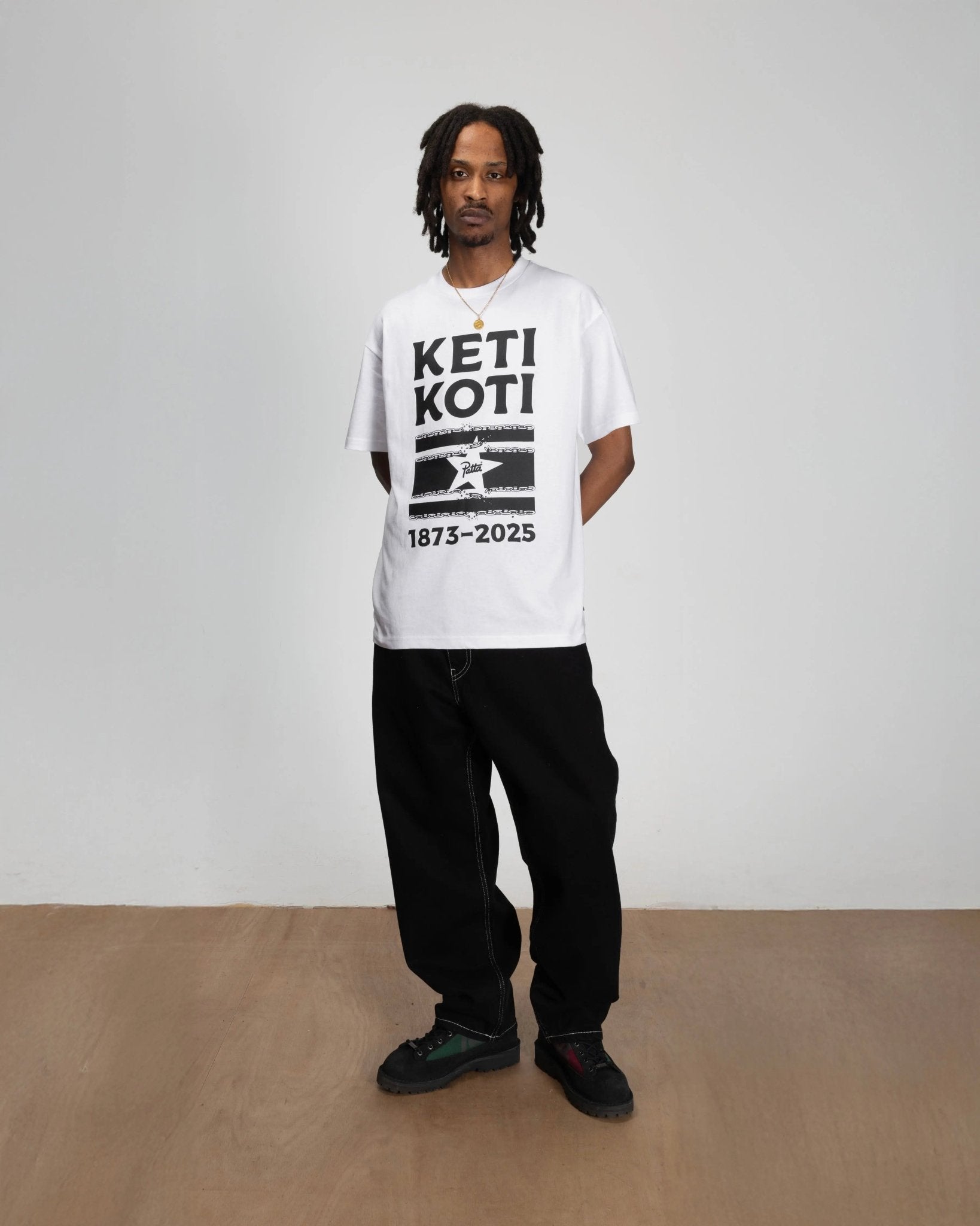 Patta Keti Koti 2025 T-Shirt (White) - Patta