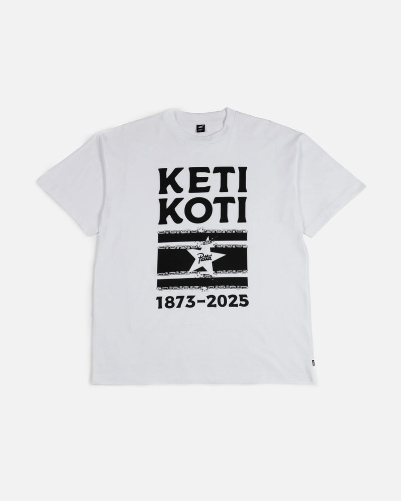 Patta Keti Koti 2025 T-Shirt (White) - Patta