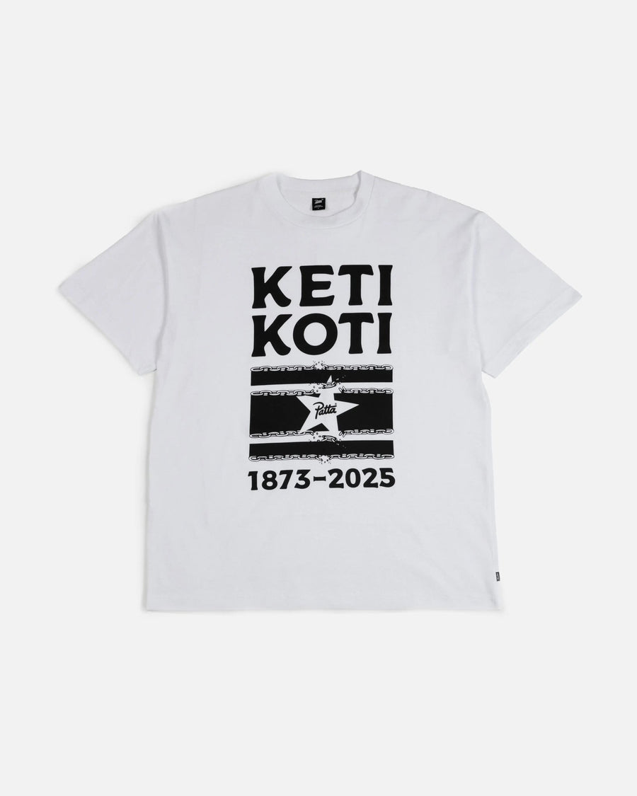 Patta Keti Koti 2025 T-Shirt (White) - Patta