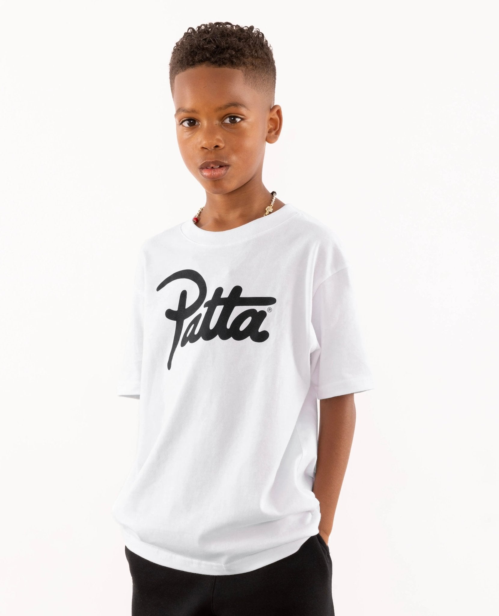 Patta Kids Script Logo T-Shirt - Patta