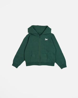 Patta Kids Zip - Up Hooded Sweater (Bistro Green) - Patta