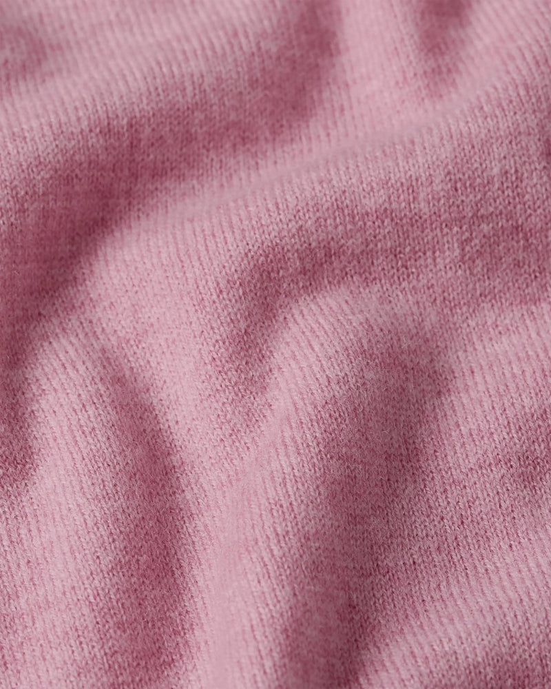 Patta Knitted Wool Longsleeve Polo Shirt (Very Berry ) - Patta