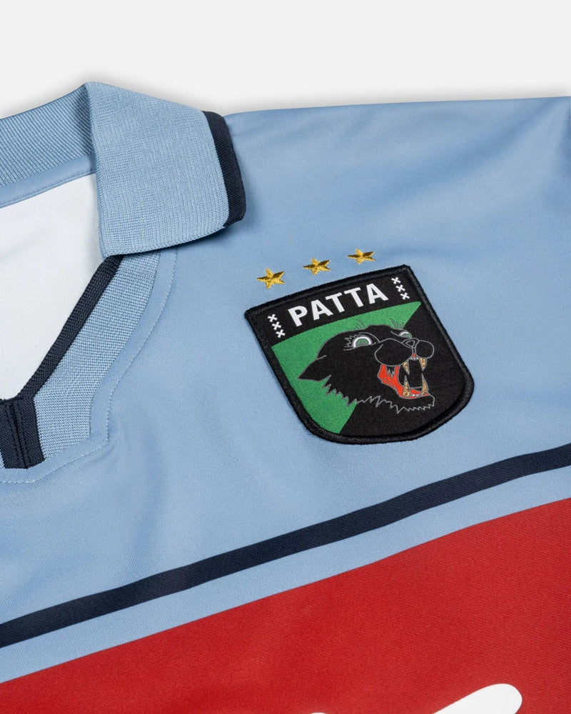Patta Legacy Football Jersey (Faded Denim) - Patta