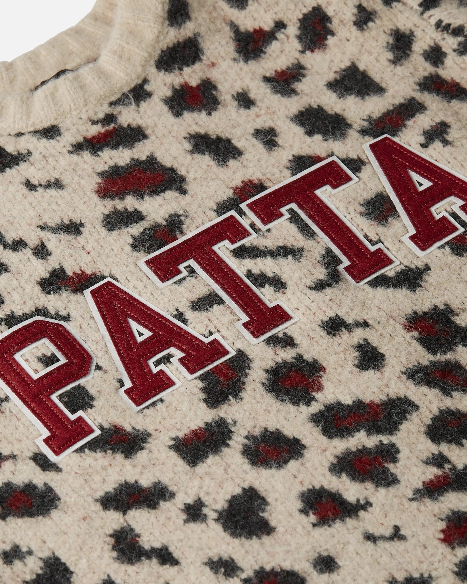 Patta Leopard Brushed Knitted Sweater (Multi) - Patta