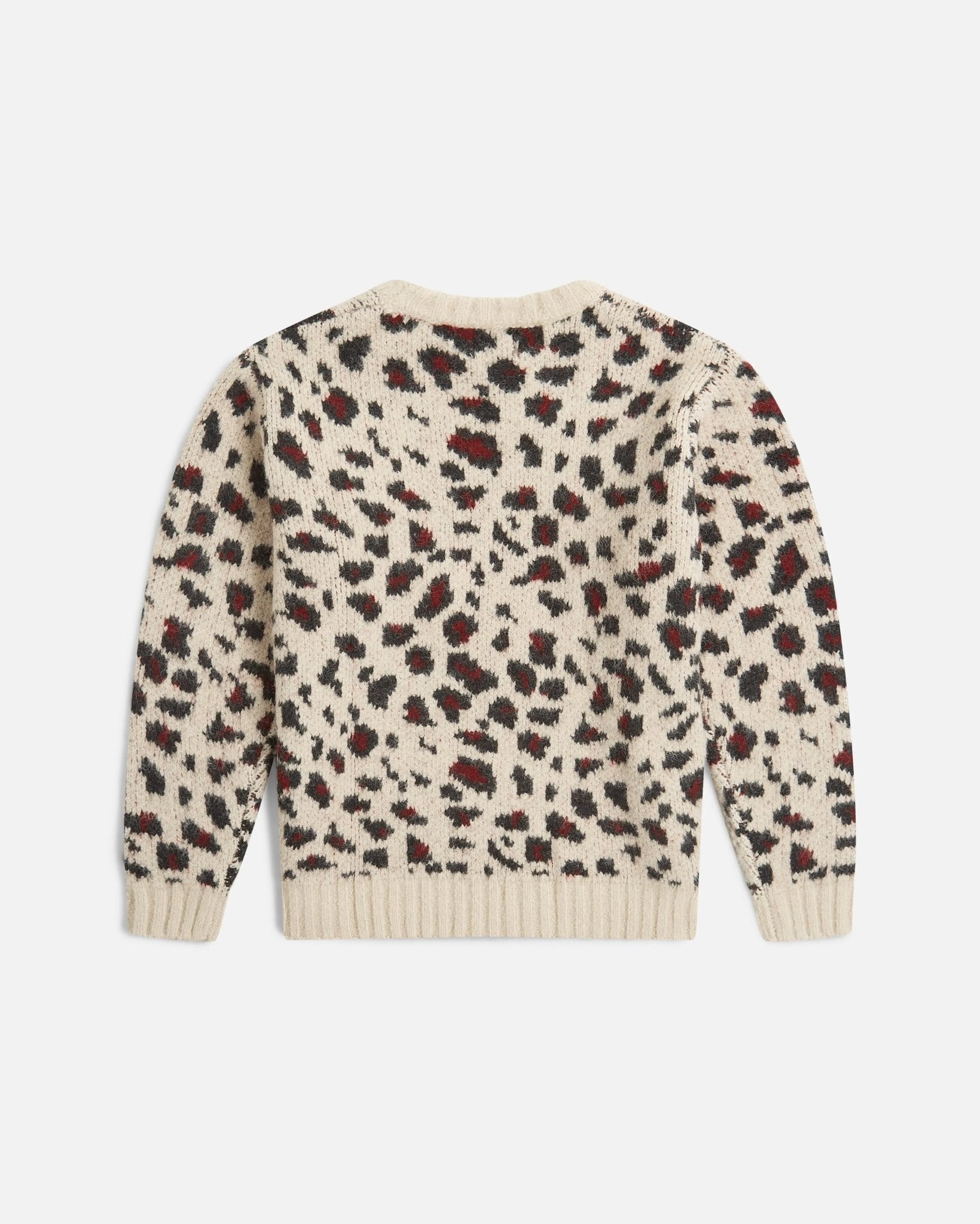 Patta Leopard Brushed Knitted Sweater (Multi) - Patta
