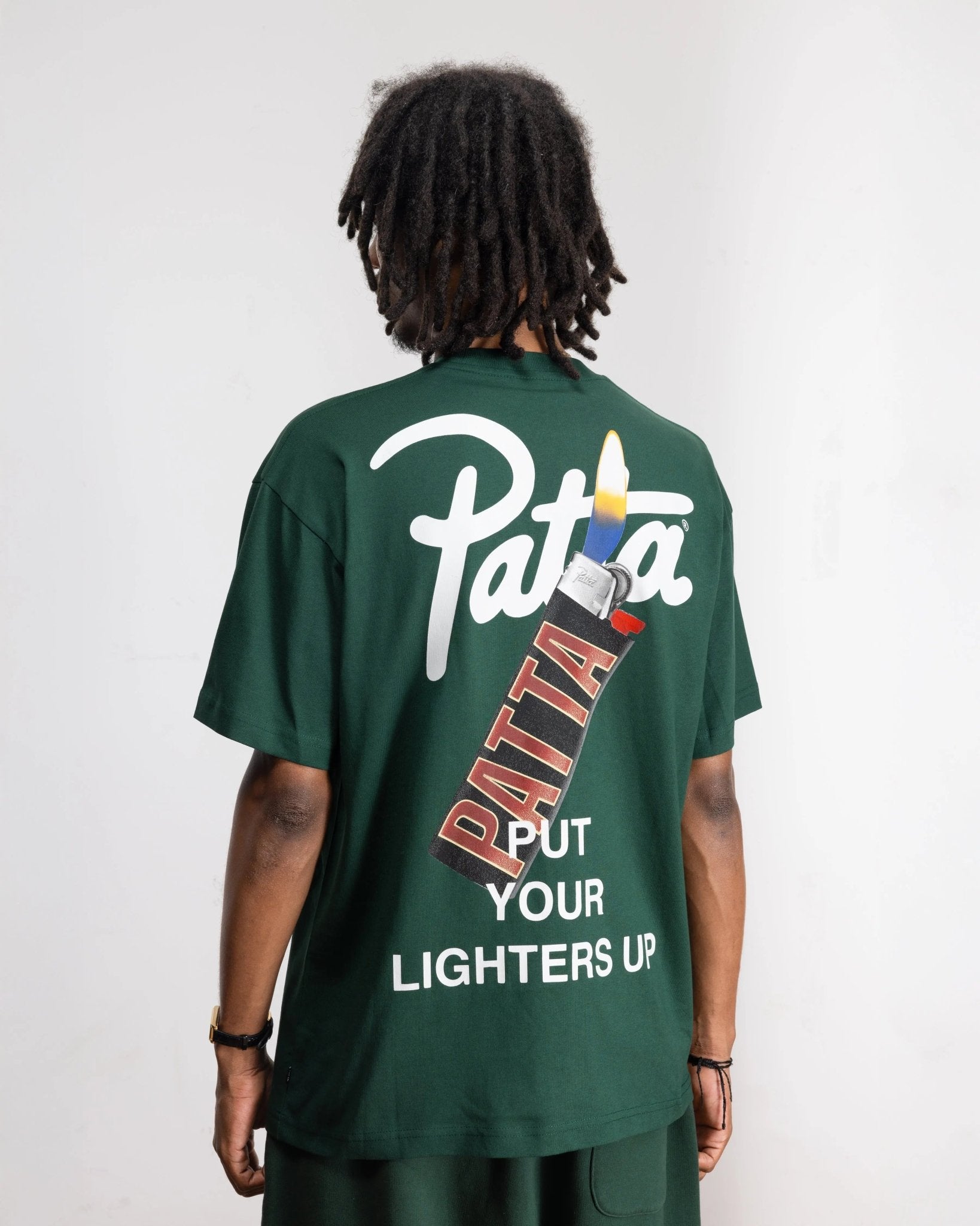 Patta Lighters T-Shirt (Bistro Green) - Patta