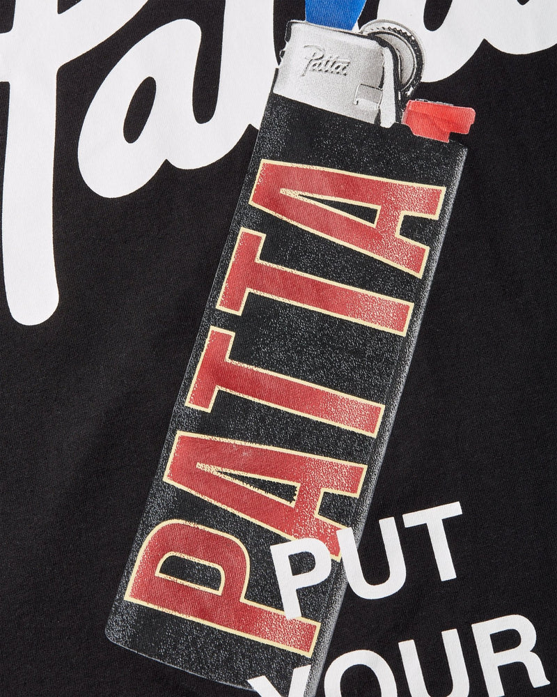 Patta Lighters T-Shirt (Black) - Patta
