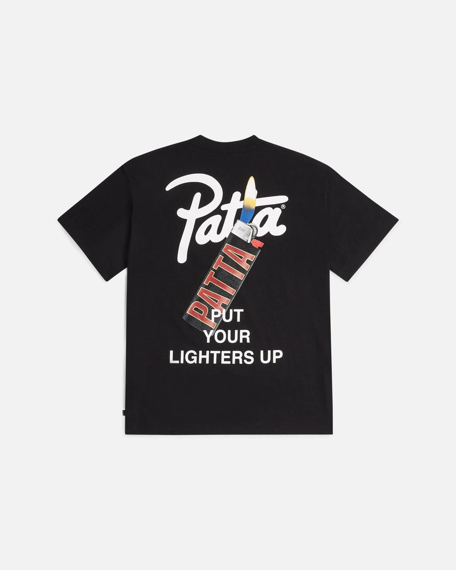 Patta Lighters T-Shirt (Black) - Patta