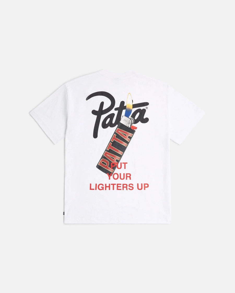 Patta Lighters T-Shirt (White) - Patta