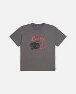 Patta Lucky Team T-Shirt (Forged Iron) - Patta