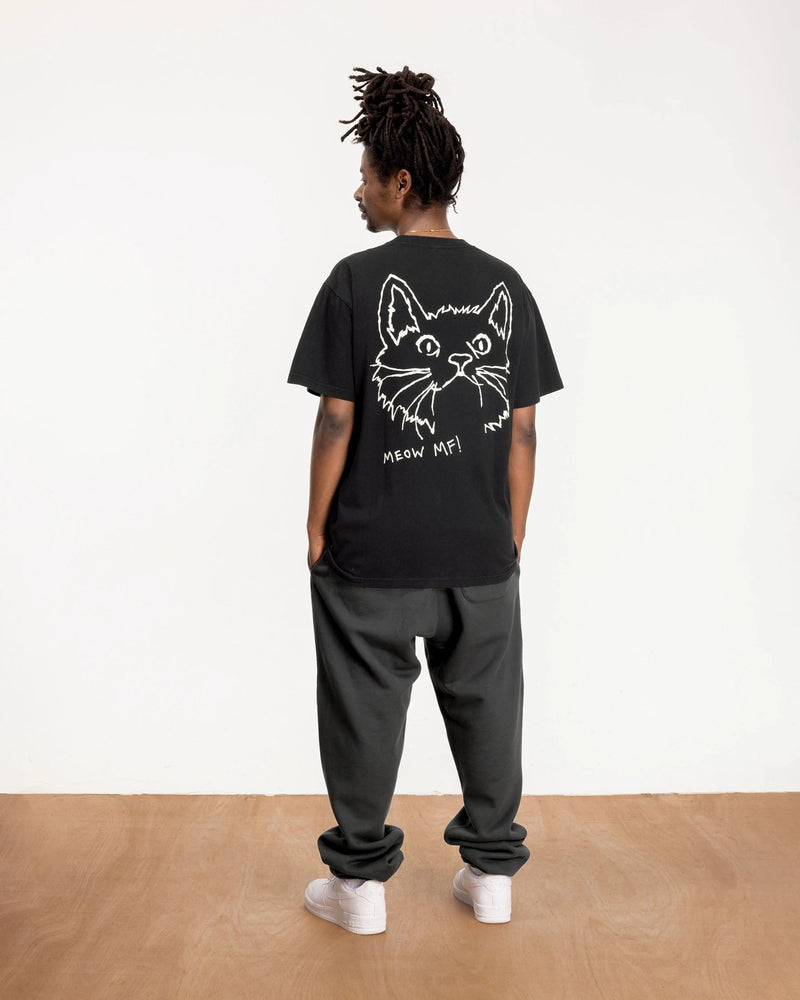 Patta Meow T-Shirt (Black) - Patta