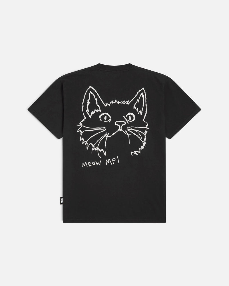 Patta Meow T-Shirt (Black) - Patta