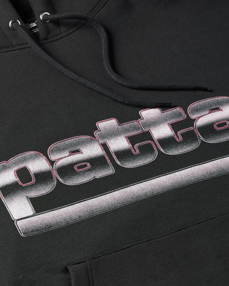 Patta Metal Boxy Hooded Sweater (Moonless Night) - Patta