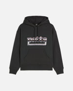 Patta Metal Boxy Hooded Sweater (Moonless Night) - Patta