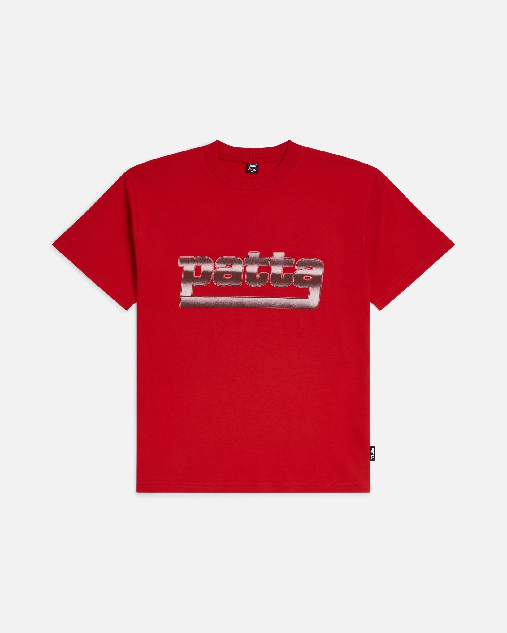 Patta Metal T-Shirt (Haute Red) - Patta