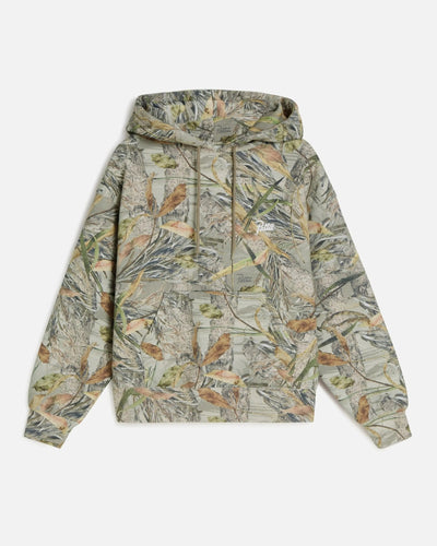 Patta Nature Print Boxy Hooded Sweater (Nature Print) - Patta