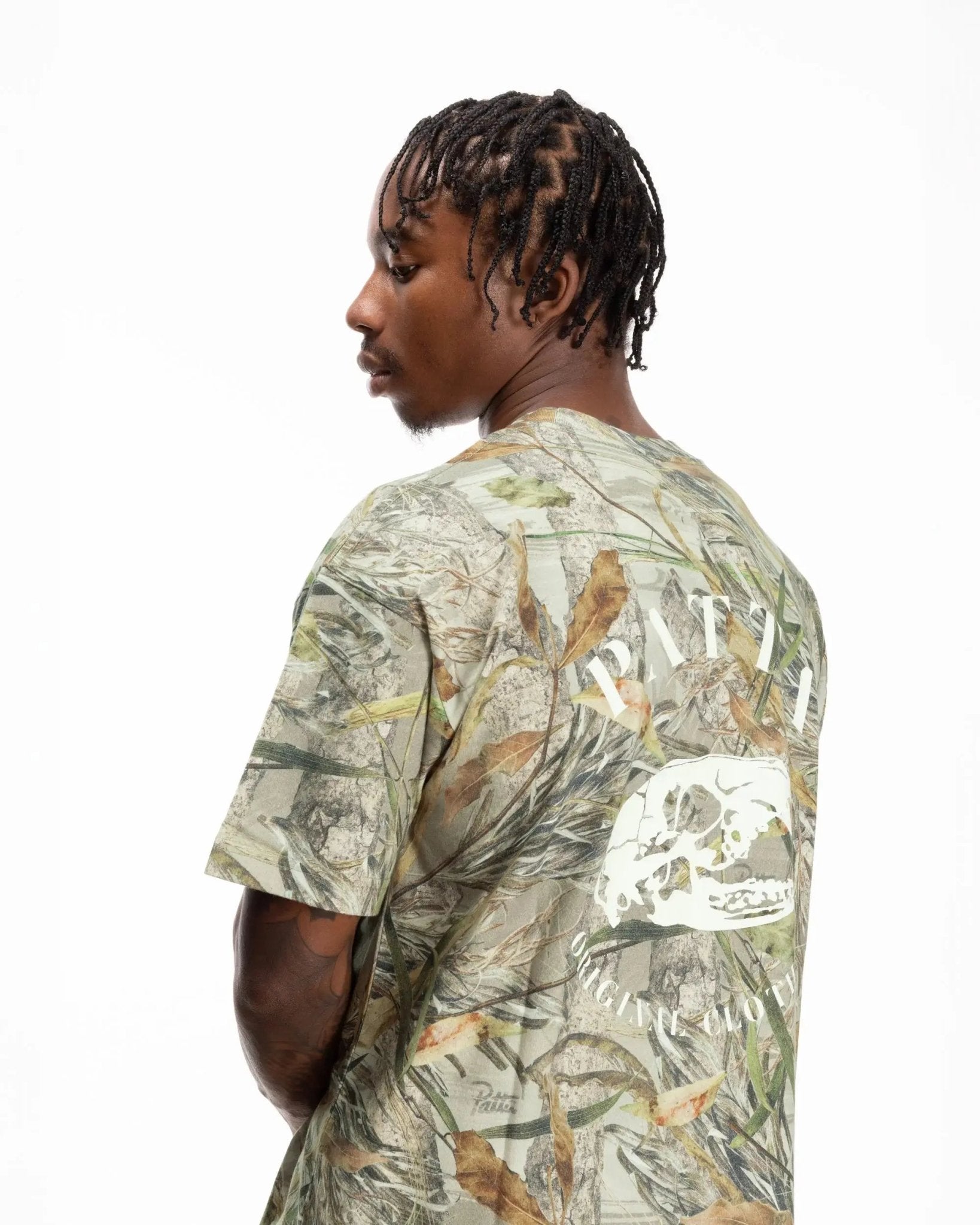 Patta Nature Skull T-Shirt (Nature Print) - Patta