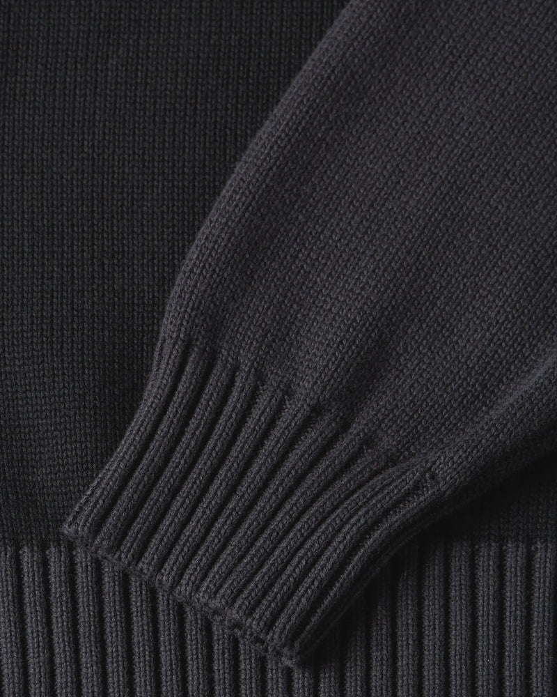 Patta Old School Knitted Sweater (Moonless Night) - Patta