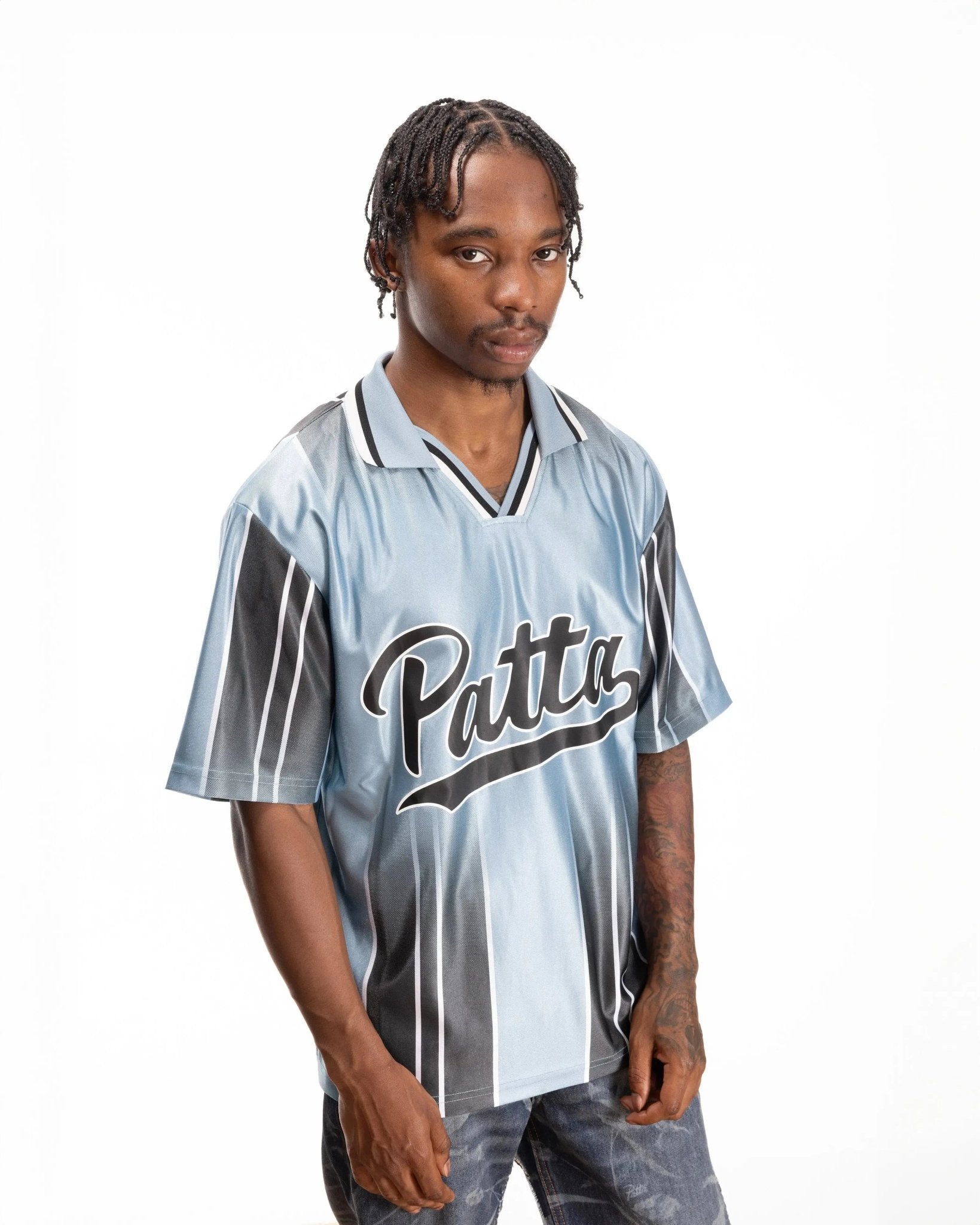 Patta Peewee Sports Jersey (Dusty Blue) - Patta